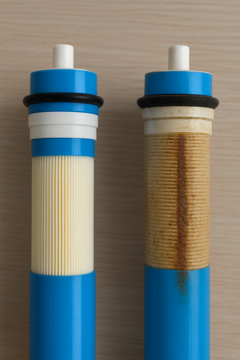 چطور بفهمم فیلتر ممبران خراب شده؟